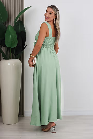 VESTIDO LONGO VIRGINIA - VERDE