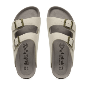 Sandália Maibulun Camurça - Creme