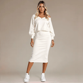 Conjunto de Moletom Feminino Elisa